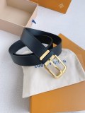 Louis Vuitton original women belt 2 colors 35mm MJ2162817