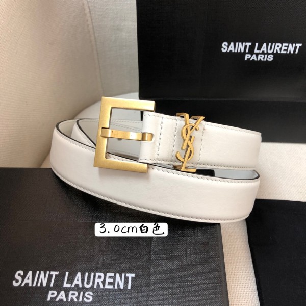 Saint Laurent original belt 5 colors 30mm MJ2162826