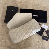 Saint Laurent Original Clutch In Quilted Grain Leather 655004 MTX2180306