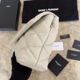 Saint Laurent Original Clutch In Quilted Grain Leather 655004 MTX2180306