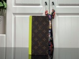 Louis vuitton original Damier Graphite and Epi Brazza wallet MX2180801