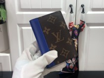 Louis vuitton original Damier Graphite and Epi Brazza wallet MX2180804
