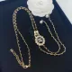 Chanel 1:1 jewelry necklace yy2181505