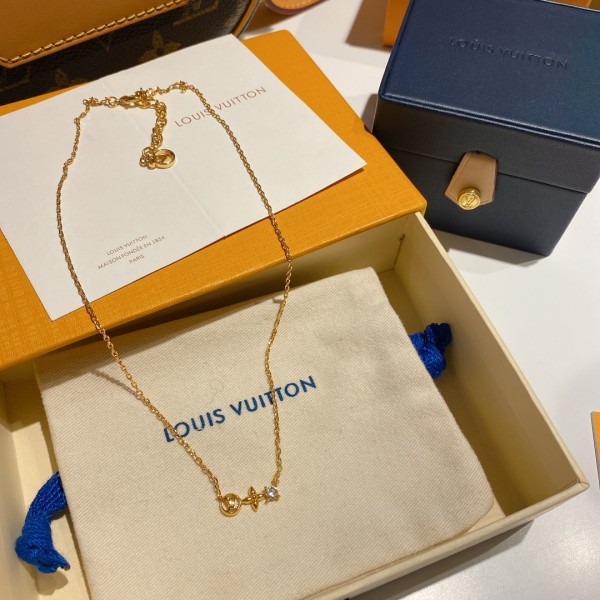 Louis Vuitton 1:1 jewelry necklace yy2181517