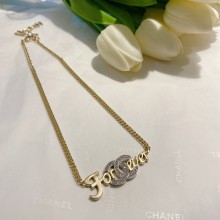 Chanel 1:1 jewelry necklace yy2191905