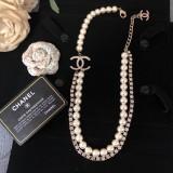 Chanel 1:1 jewelry necklace yy2191907