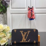 Louis vuitton original Damier Graphite and Epi Brazza wallet MX21092708