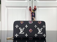 Louis vuitton original Damier Graphite and Epi Brazza wallet MX21092713