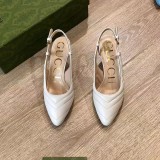 Gucci women high heel 5.5cm shoes HG2192911