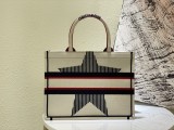 Dior Book Tote bag in embroidered canvas EY211010