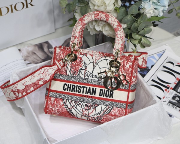 Dior Book Tote bag in embroidered canvas EY211016