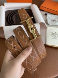 Hermes original belt 2 colors 3.2cm MJ21101308