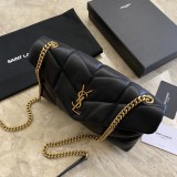 Saint Laurent 5 colors Original Clutch In Quilted Grain Leather MTX21102001