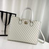 Gucci Original Zumi grainy leather small top handle bag EY21102606