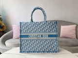 Dior Book Tote bag in embroidered leatho EY21110201