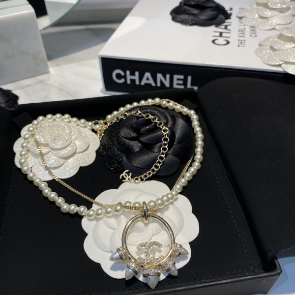 Chanel 1:1 jewelry necklace YY22022005