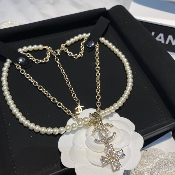 Chanel 1:1 jewelry necklace YY22033016