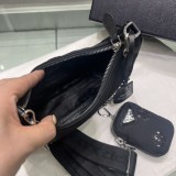 Prada original Saffiano Leather Mini Bag XM22042505