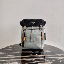 Prada original nylon men backpack 2VZ135 XM22042501