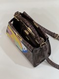 Fendi original togo leather Medium PEEKABOO OL22042702