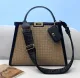 Fendi original togo leather Medium PEEKABOO OL22042704