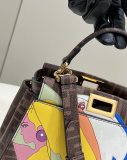 Fendi original togo leather Medium PEEKABOO OL22042702