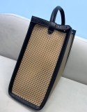 Fendi original togo leather Medium PEEKABOO OL22042704