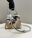 Fendi original togo leather Medium PEEKABOO OL22042701