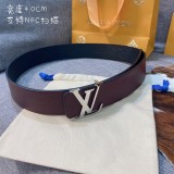 Louis Vuitton original belt 3 colors 40mm MJ22042808