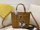 MCM mini Stark Classic in Visetos shopping bag 22042910