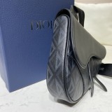 Dior 3 colors saddle calfskin shoulder bag EY22062201