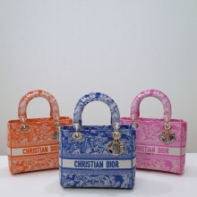 Dior Original Lady D-lite with embroidery DMZ22090904
