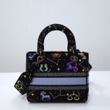 Dior Original Lady D-lite with embroidery DMZ22090905