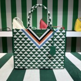 Prada Book Tote bag in embroidered leatho HG22090918