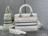 Dior Original Lady D-lite with embroidery BF22092504