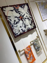 Hermes scarf cashmere 90*90cm AN22101204