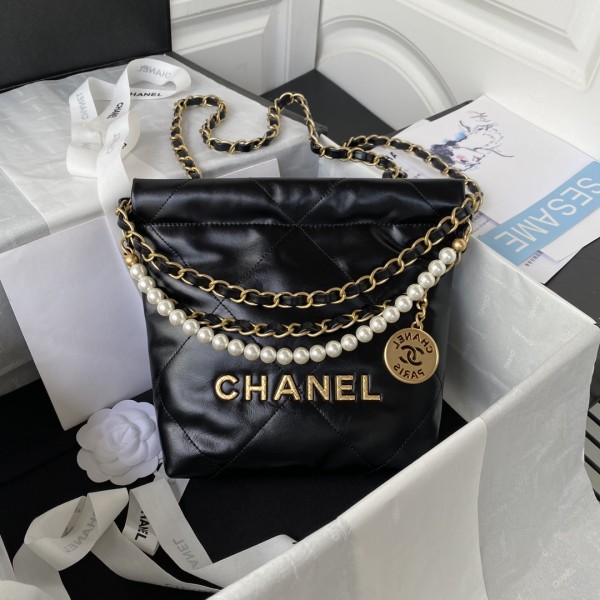 Chanel 2 colors Original mini shoulder bag SL22102507