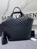 Saint Laurent Original Uptown Small Tote In Shiny Smooth Leather bag MTX22102517