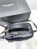 Saint Laurent Original Monogram All Over Small Satchel In Suede bag MTX22102520