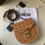 MCM Millie Flap Crossbody in Visetos Leather Block 22102703