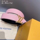 Louis Vuitton original belt 3 colors 30mm MJ22102702