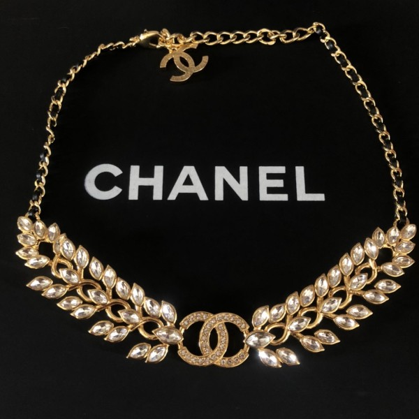 Chanel 1:1 jewelry necklace YY22102810