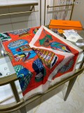 Hermes scarf cashmere 110*200cm AN22110206