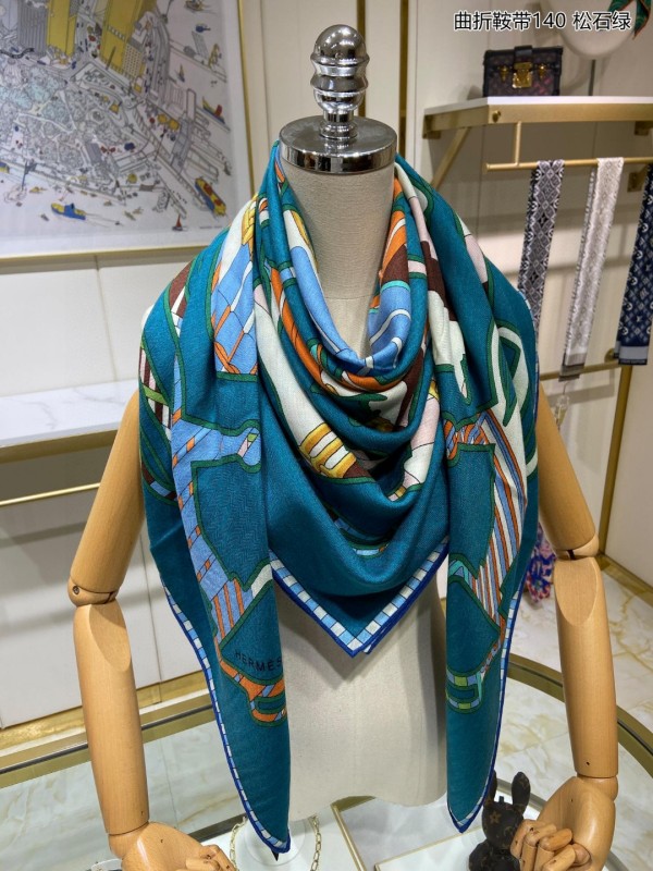 Hermes scarf cashmere 140*140cm AN22110211