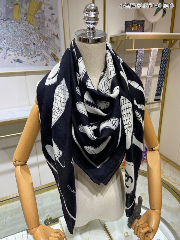 Chanel scarf cashmere 140*100cm AN22121114