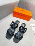 Hermes women sandal shoes HG22122906