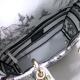 Dior Original Lady D-lite with embroidery DMZ23022207