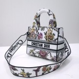 Dior Original Lady D-lite with embroidery DMZ23022207