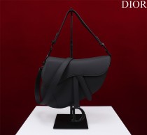 Dior 3 colors saddle calfskin shoulder bag DMZ23022205