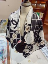 Chanel Scarf 90-90CM Silk AN23032106